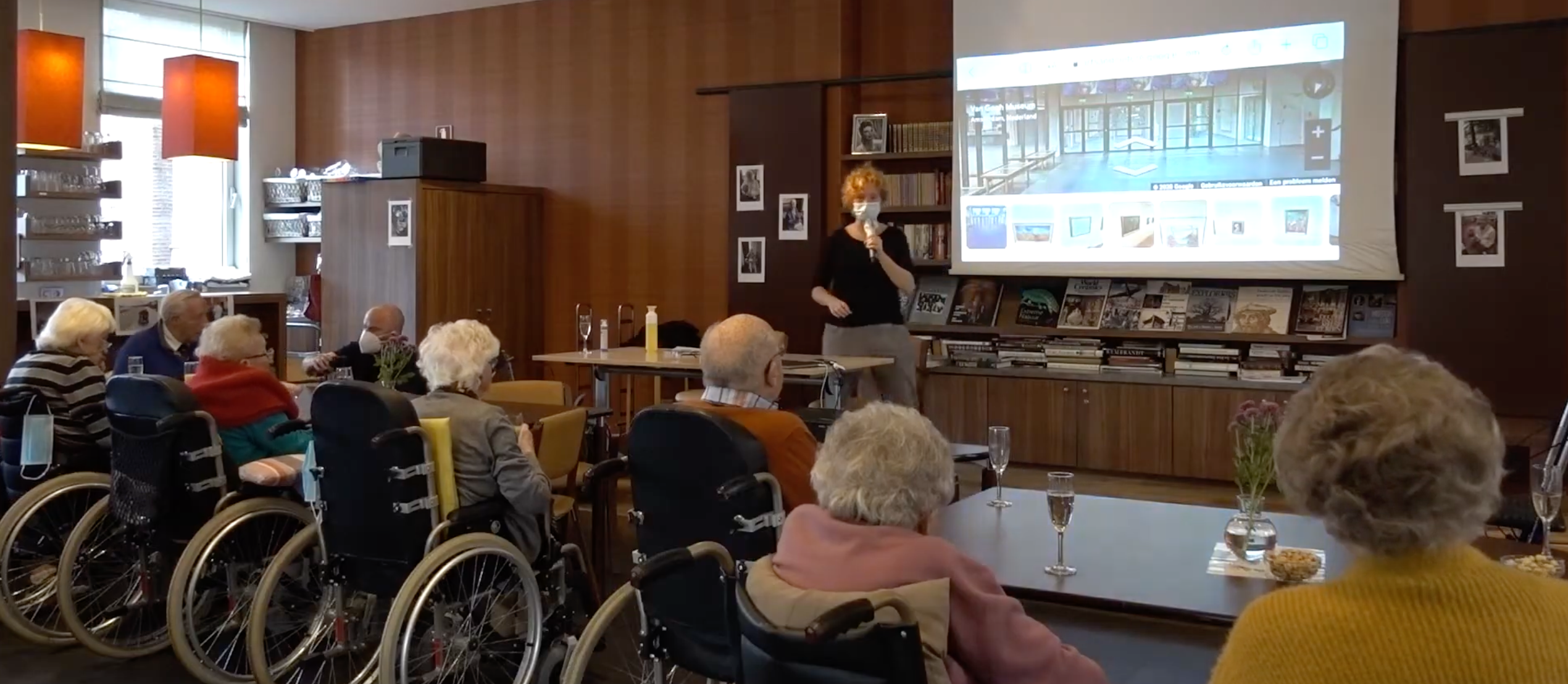 Virtueel museumbezoek bij WZC Nottebohm