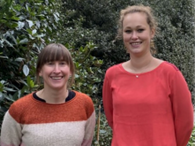 Marthe Deneckere en Febe Collie