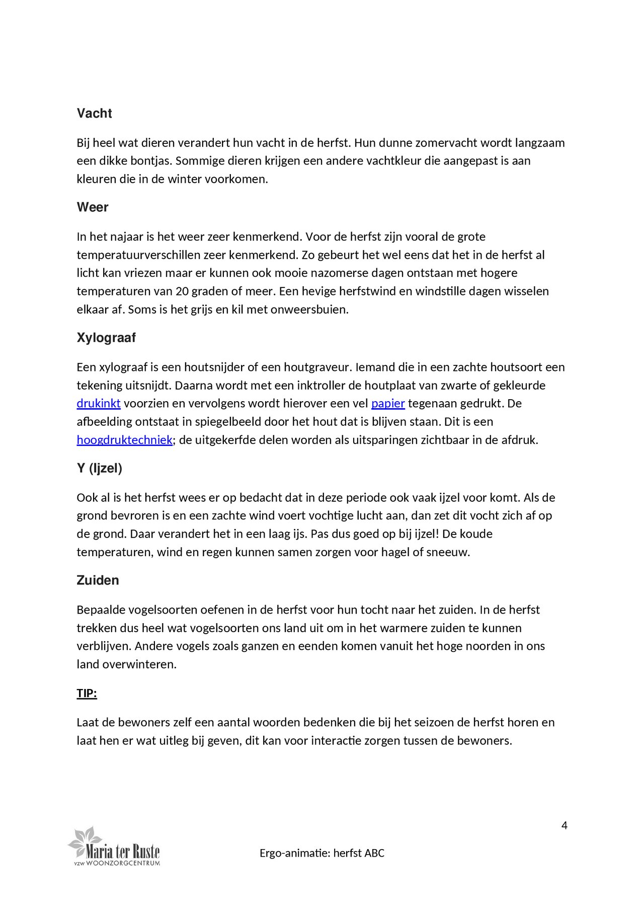 Preview van Herfst ABC.doc