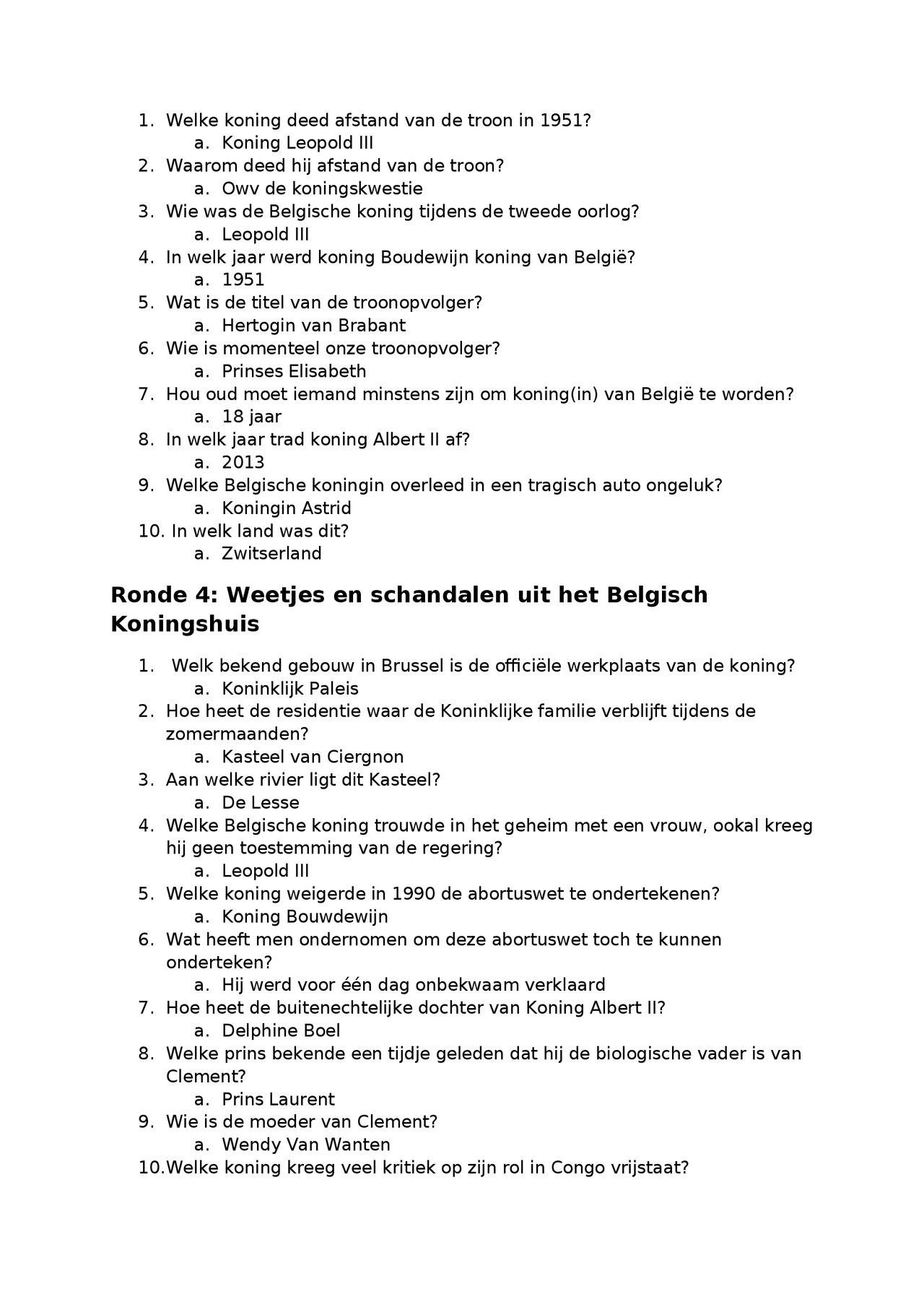 Preview van Kwis naar aanleiding van Dag van de Dynastie.docx
