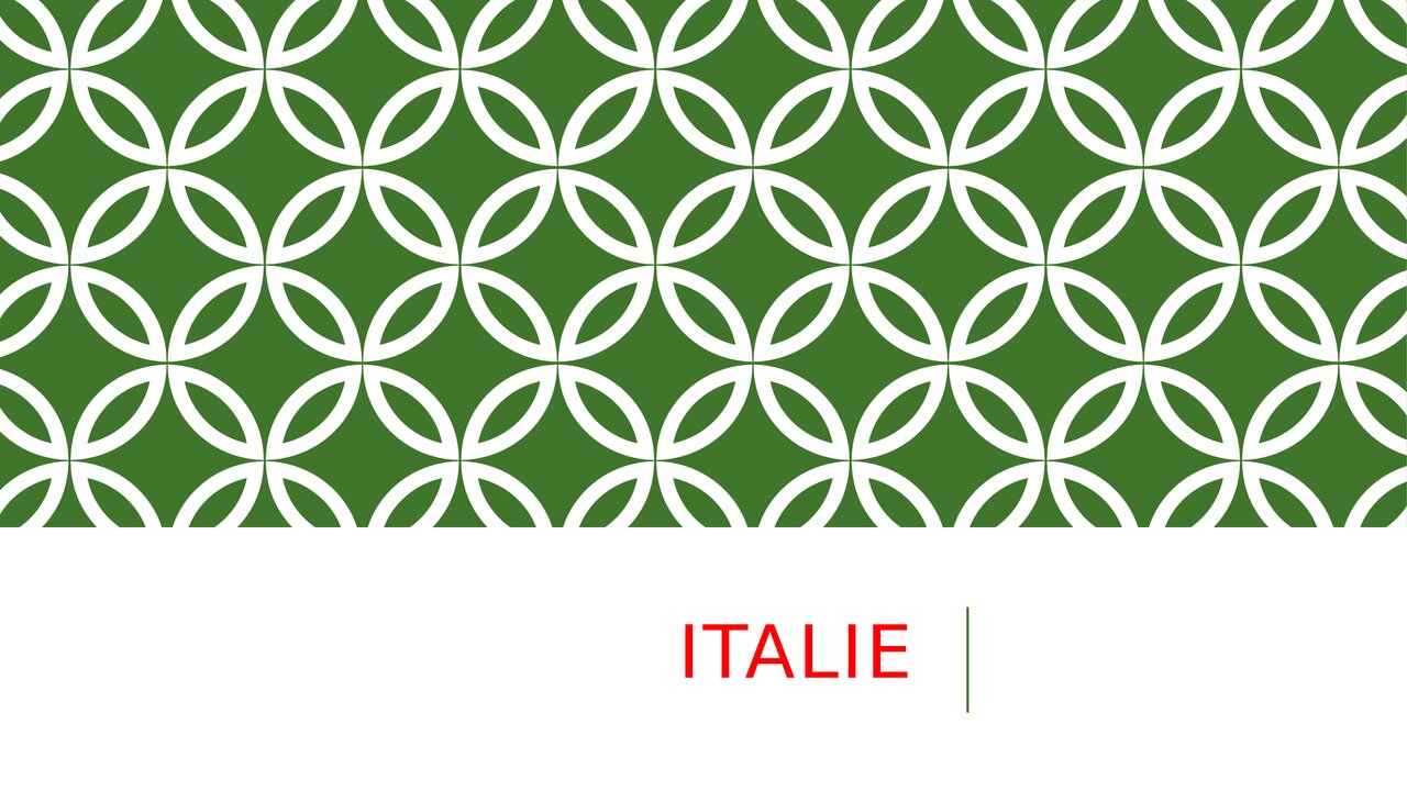 Preview van ITALIE.pptx