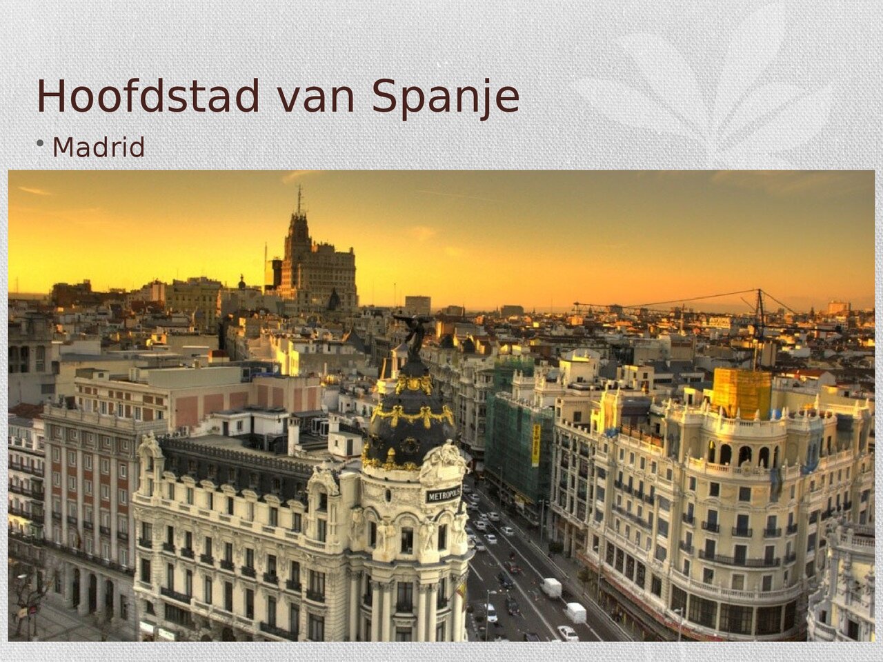 Preview van SPANJE.pptx