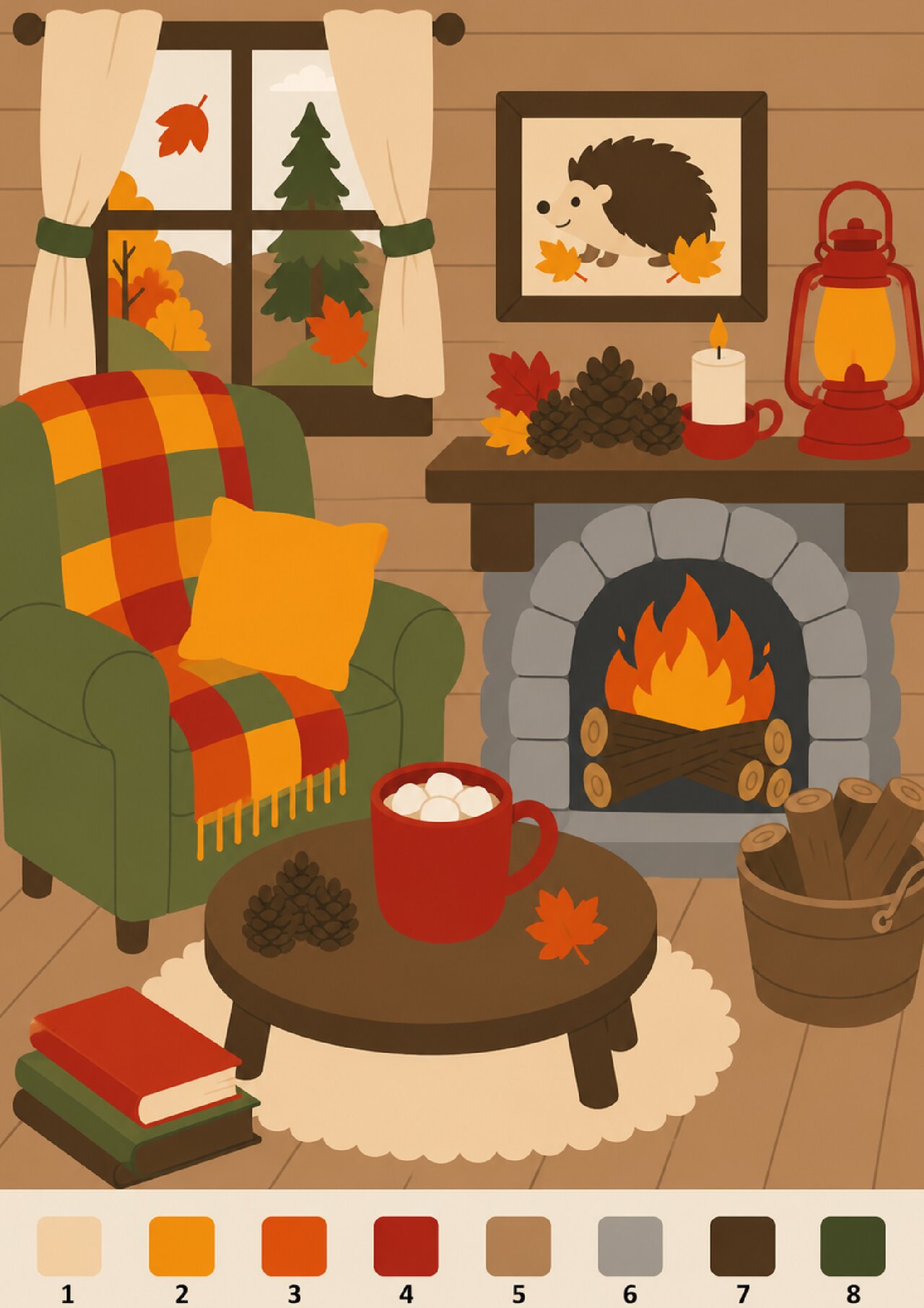 Preview van Kleuren op nummer (herfst).pdf