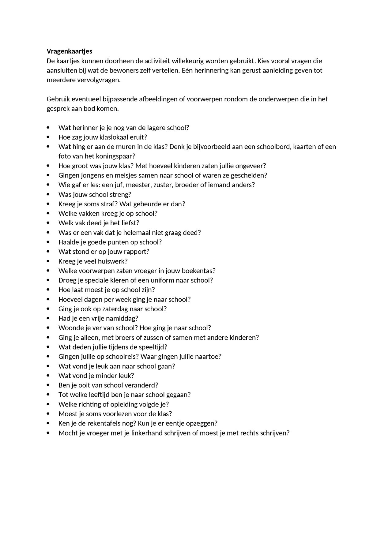 Preview van School – Reminiscentie.docx