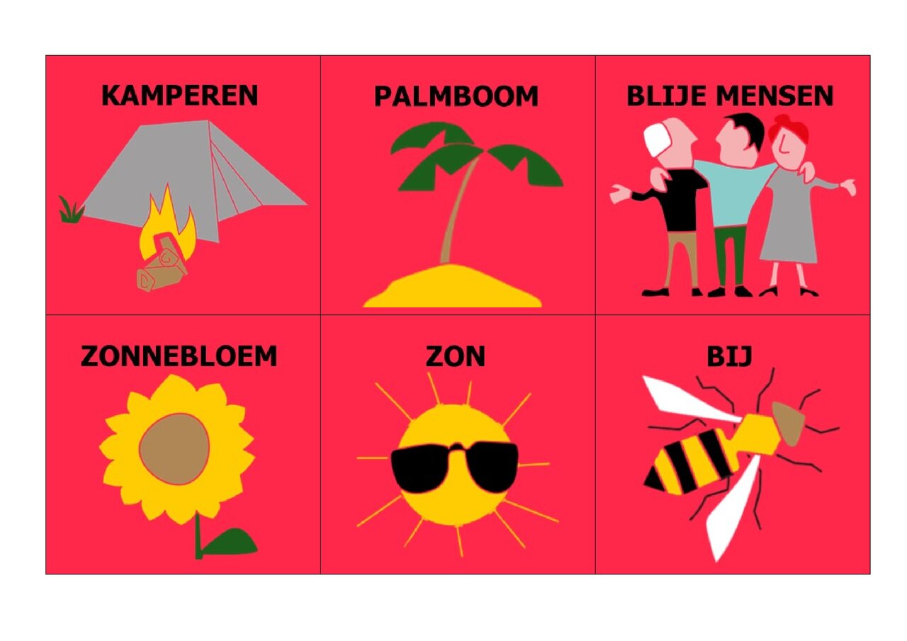Preview van YoLievzw-Picto-Bingozelfmaken-Afbeeldingskaartjes-Zomer.pdf