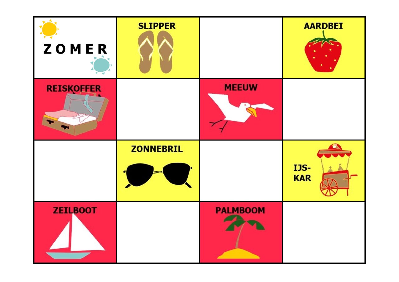 Preview van YoLievzw-Picto-Bingozelfmaken-Bingokaarten-Zomer.pdf