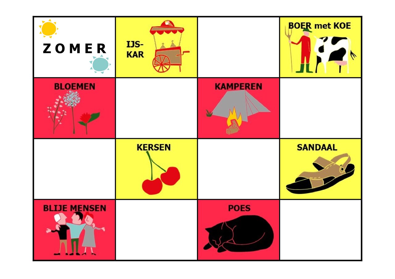 Preview van YoLievzw-Picto-Bingozelfmaken-Bingokaarten-Zomer.pdf