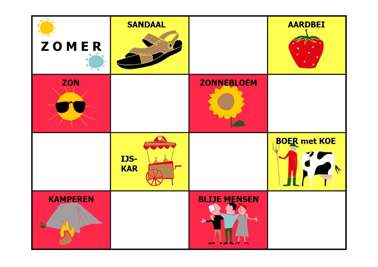 Preview van YoLievzw-Picto-Bingozelfmaken-Bingokaarten-Zomer.pdf