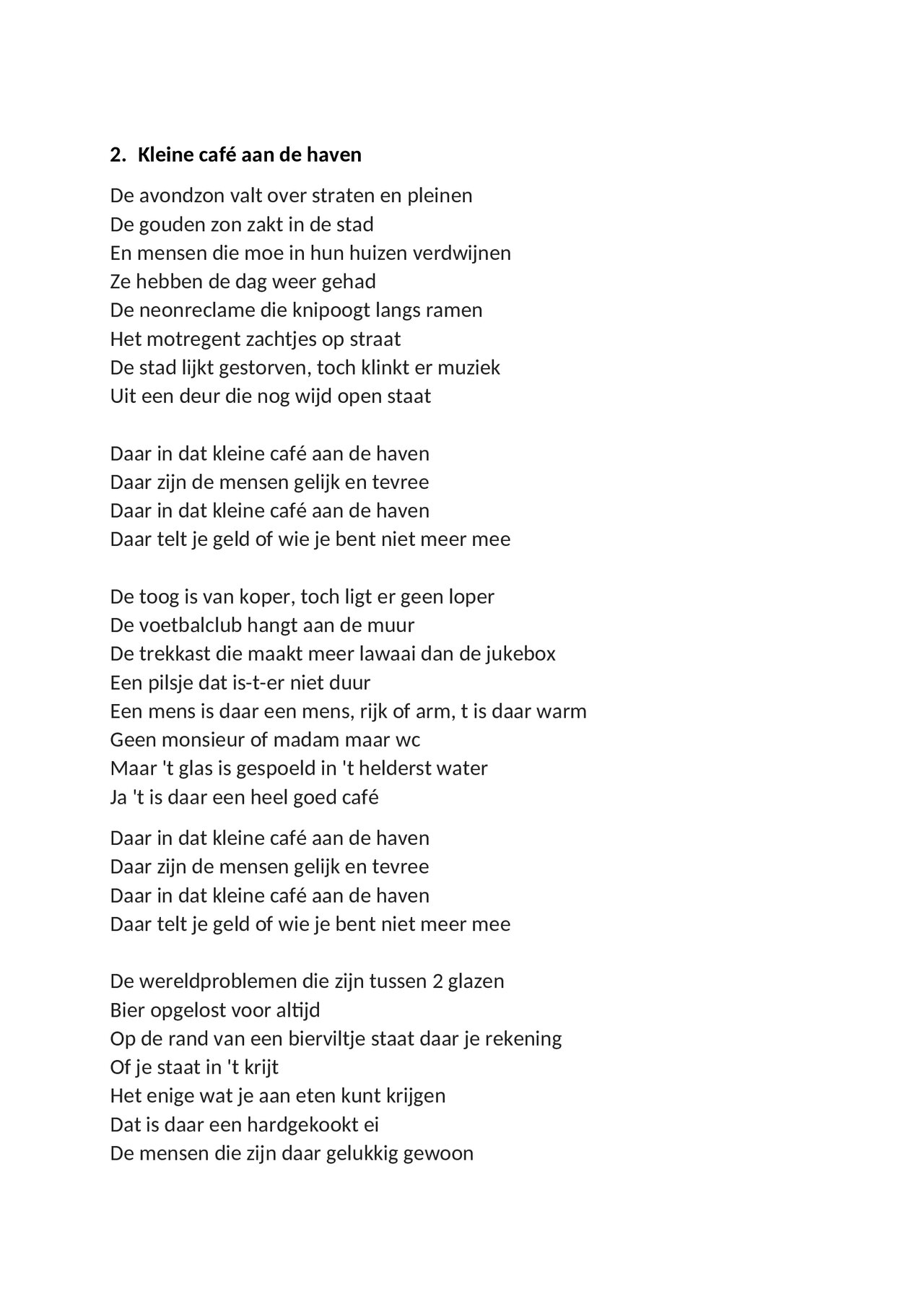 Preview van Liedjestekstliefde.docx