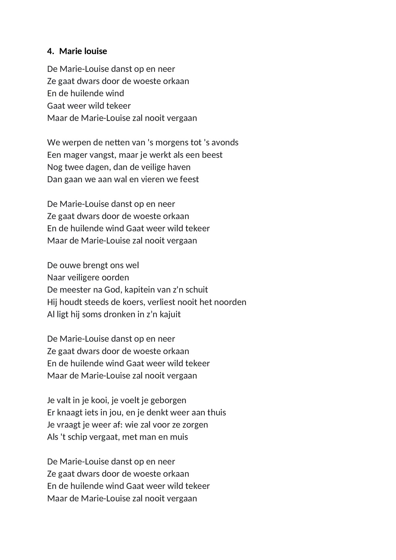 Preview van Liedjestekstliefde.docx