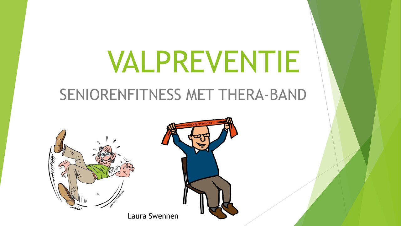Preview van ValpreventieseniorenfitnessmetThera-band.pptx