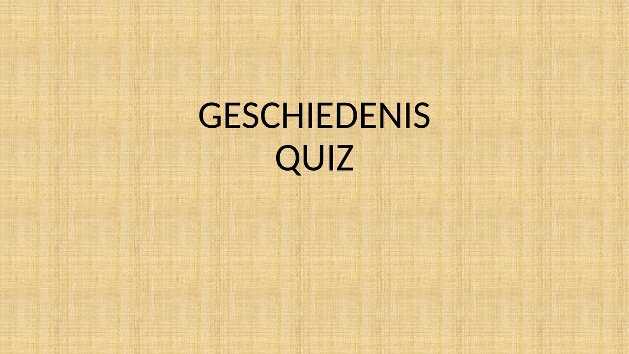 Preview van GESCHIEDENIS.pptx