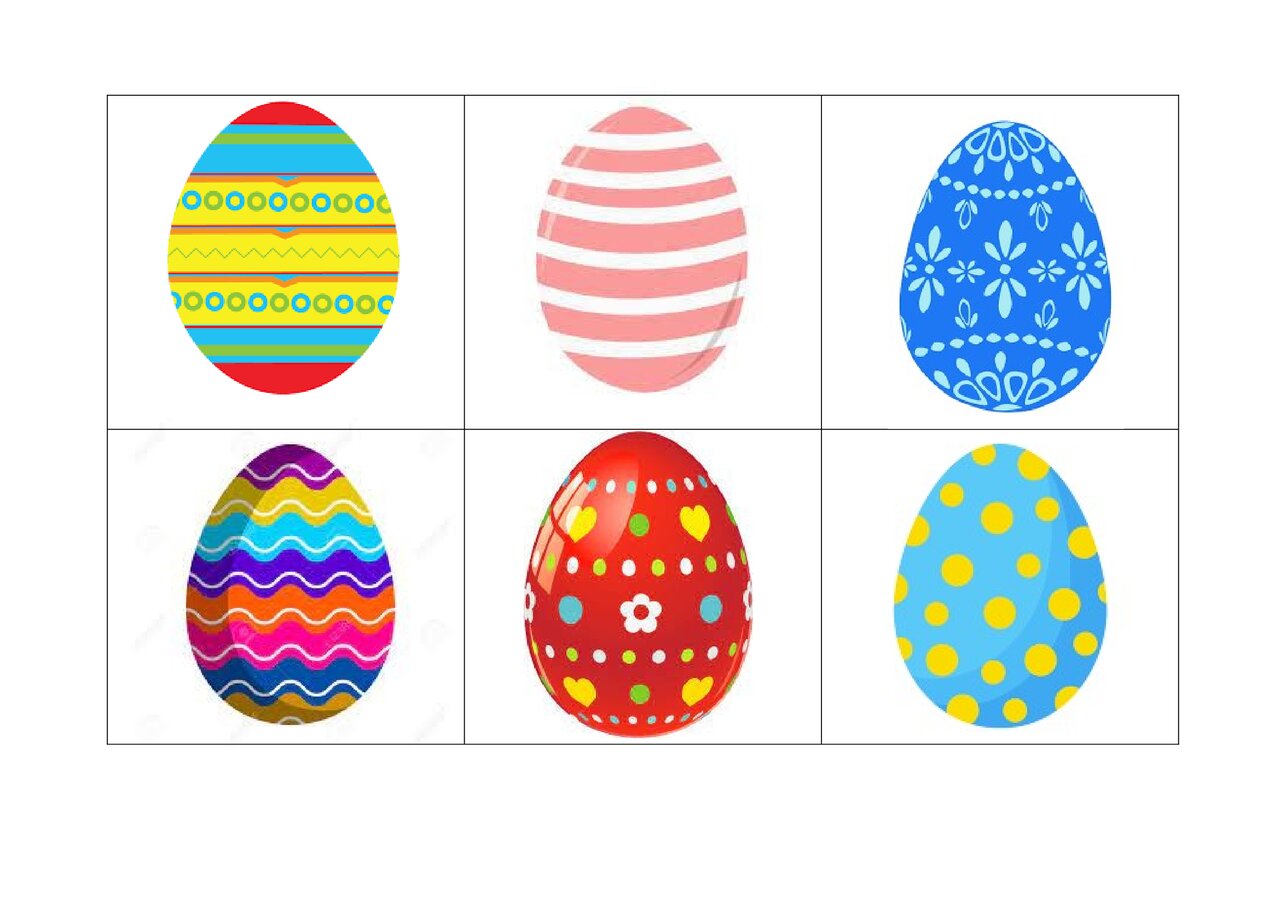 Preview van paaseier-bingo-kaarten.docx