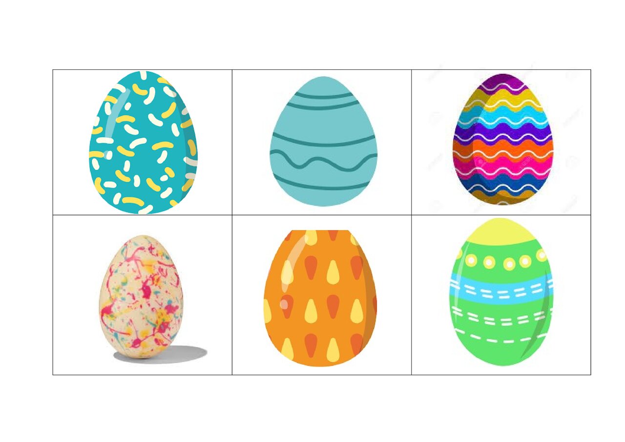 Preview van paaseier-bingo-kaarten.docx