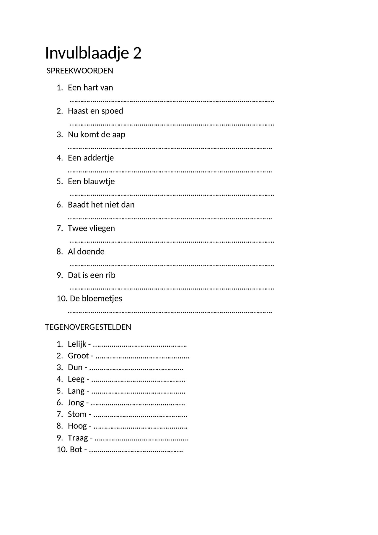 Preview van Invulblaadje-2.docx