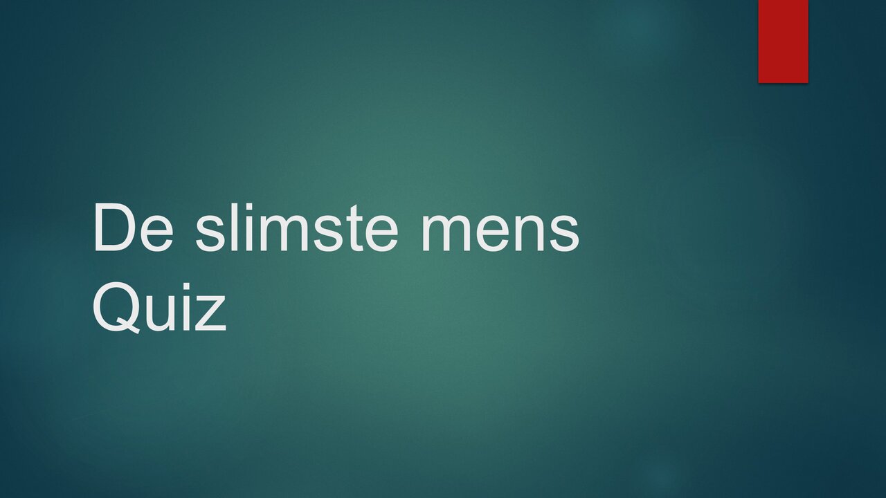 Preview van De-slimste-mens-quiz-2025.pptx