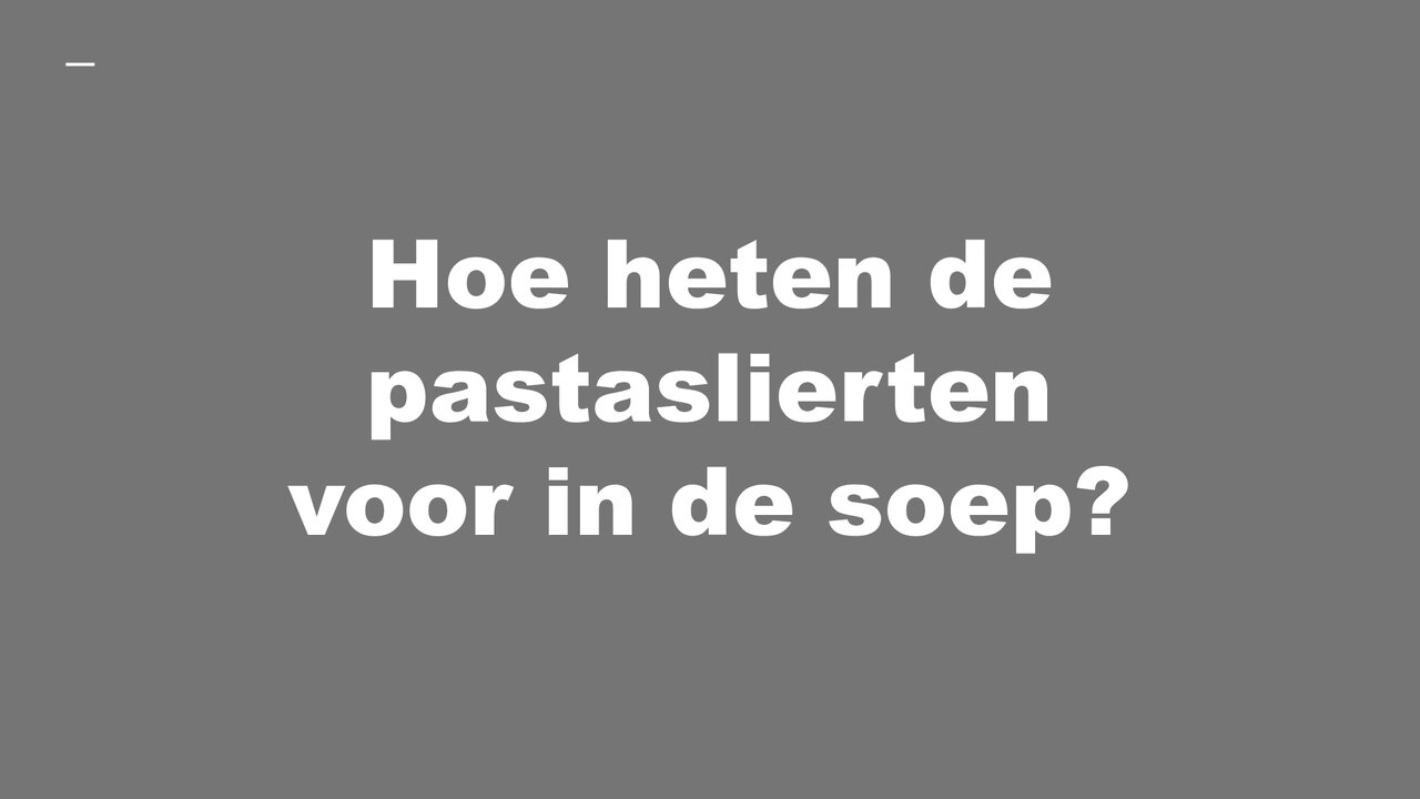 Preview van Soep-Quiz.pptx