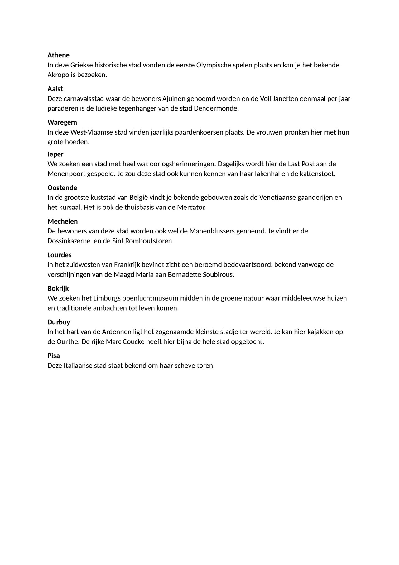 Preview van Stedenbingo---Beschrijving-van-de-steden-om-bij-de-PowerPoint-voor-te-lezen.docx