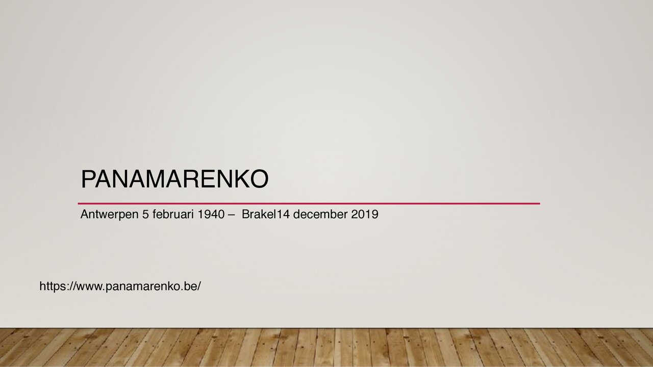 Preview van HedendaagseVlaamseKunstenaars_presentatie.pdf