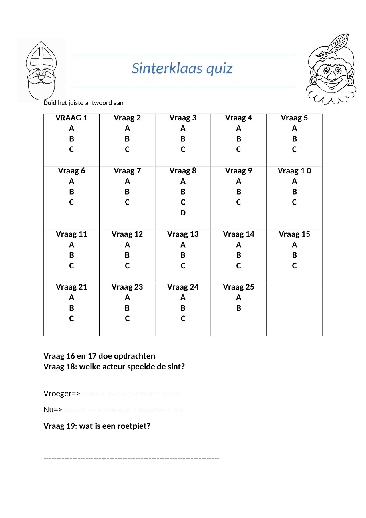 Preview van Antwoordenblad-quiz-sint.pdf