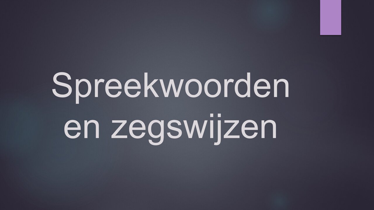 Preview van Spreekwoorden.pdf
