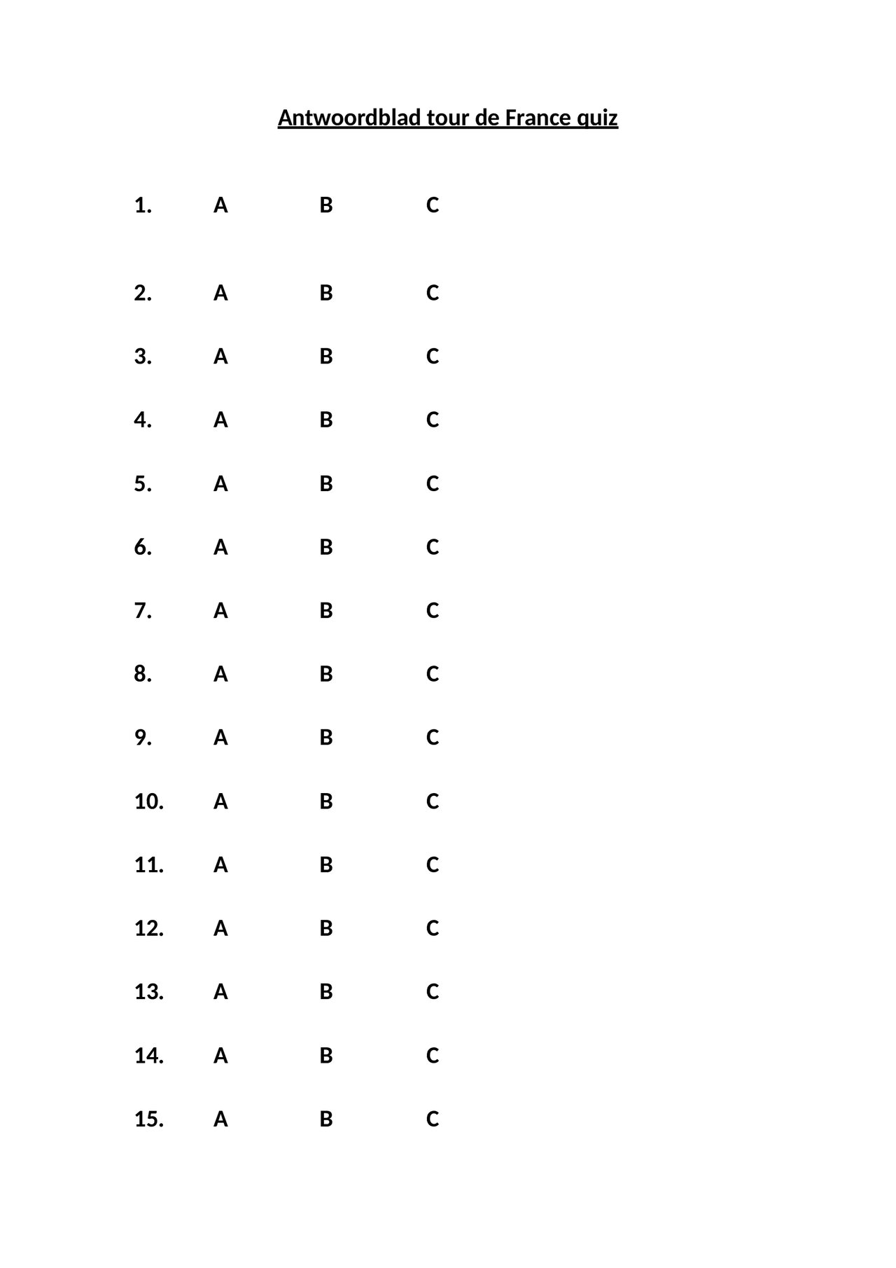Preview van Antwoordblad-tour-de-France-quiz.pdf