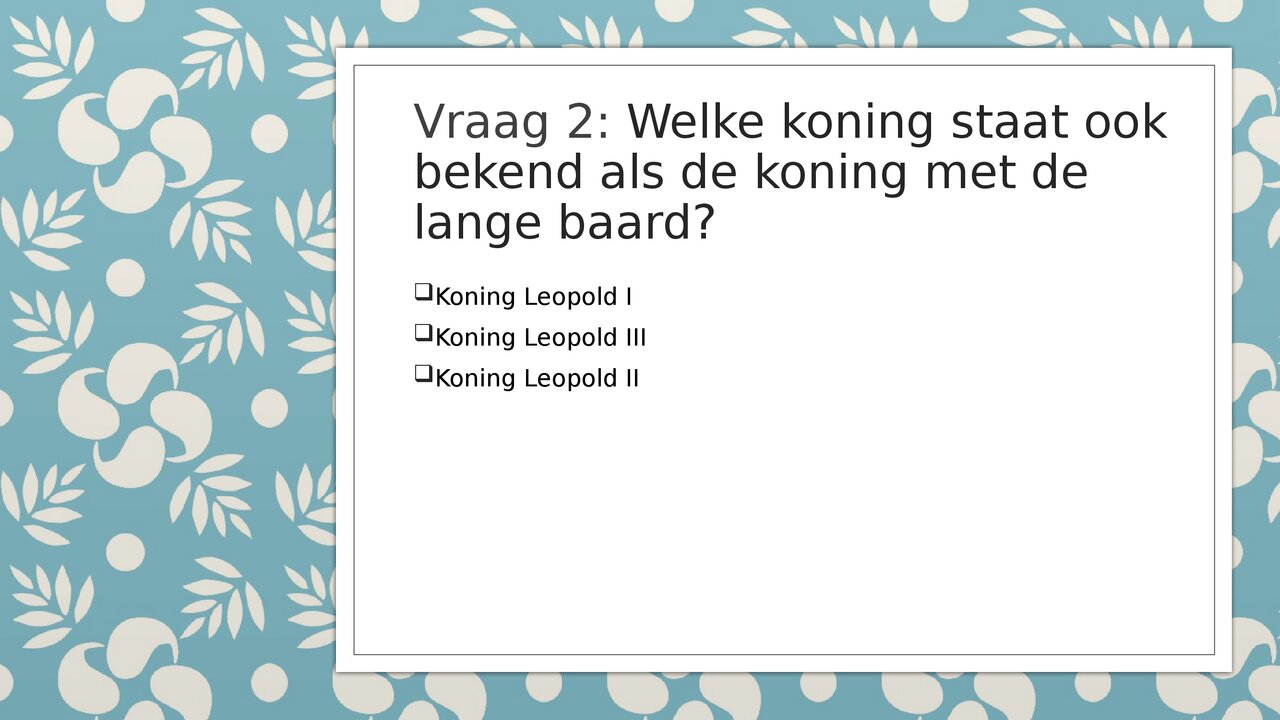Preview van Quiz.pptx