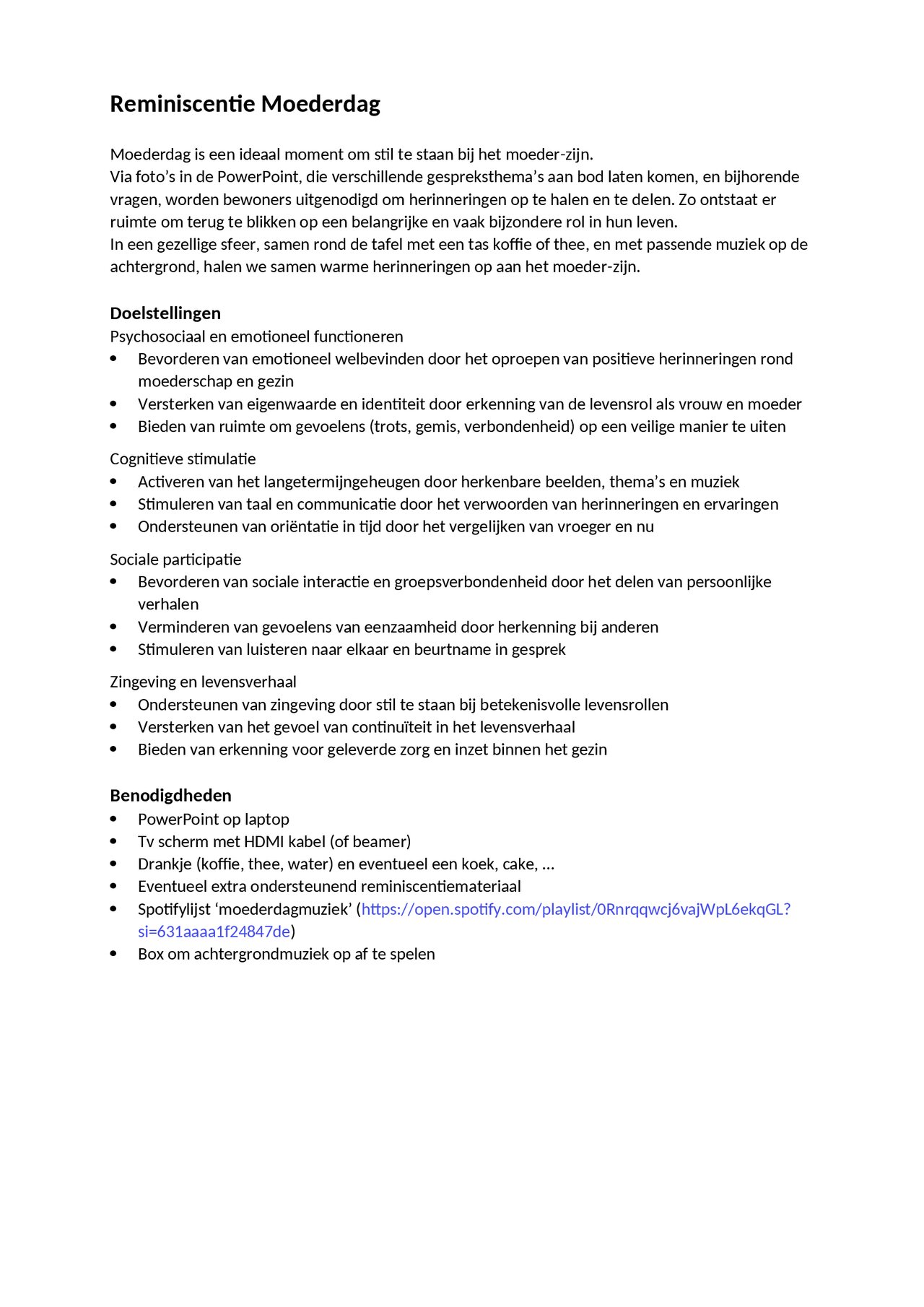 Preview van Reminiscentie Moederdag.docx